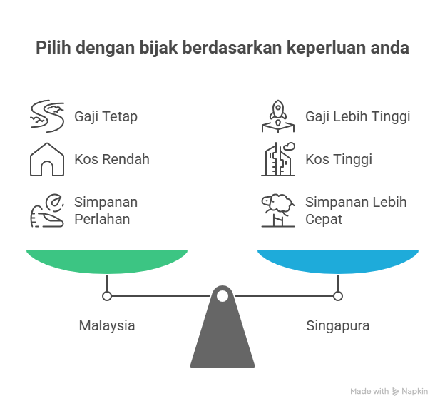 gaji kerja di singapura