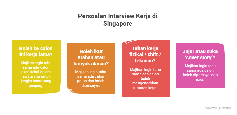 interview kerja di singapore