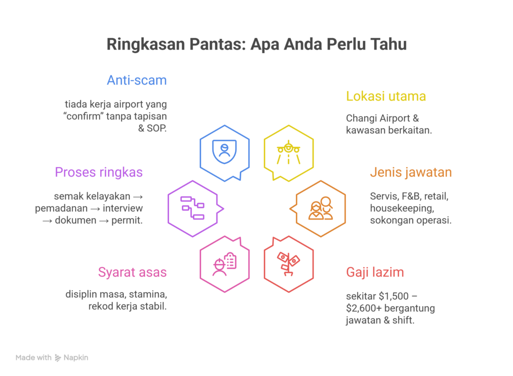 jawatan kosong singapore airport