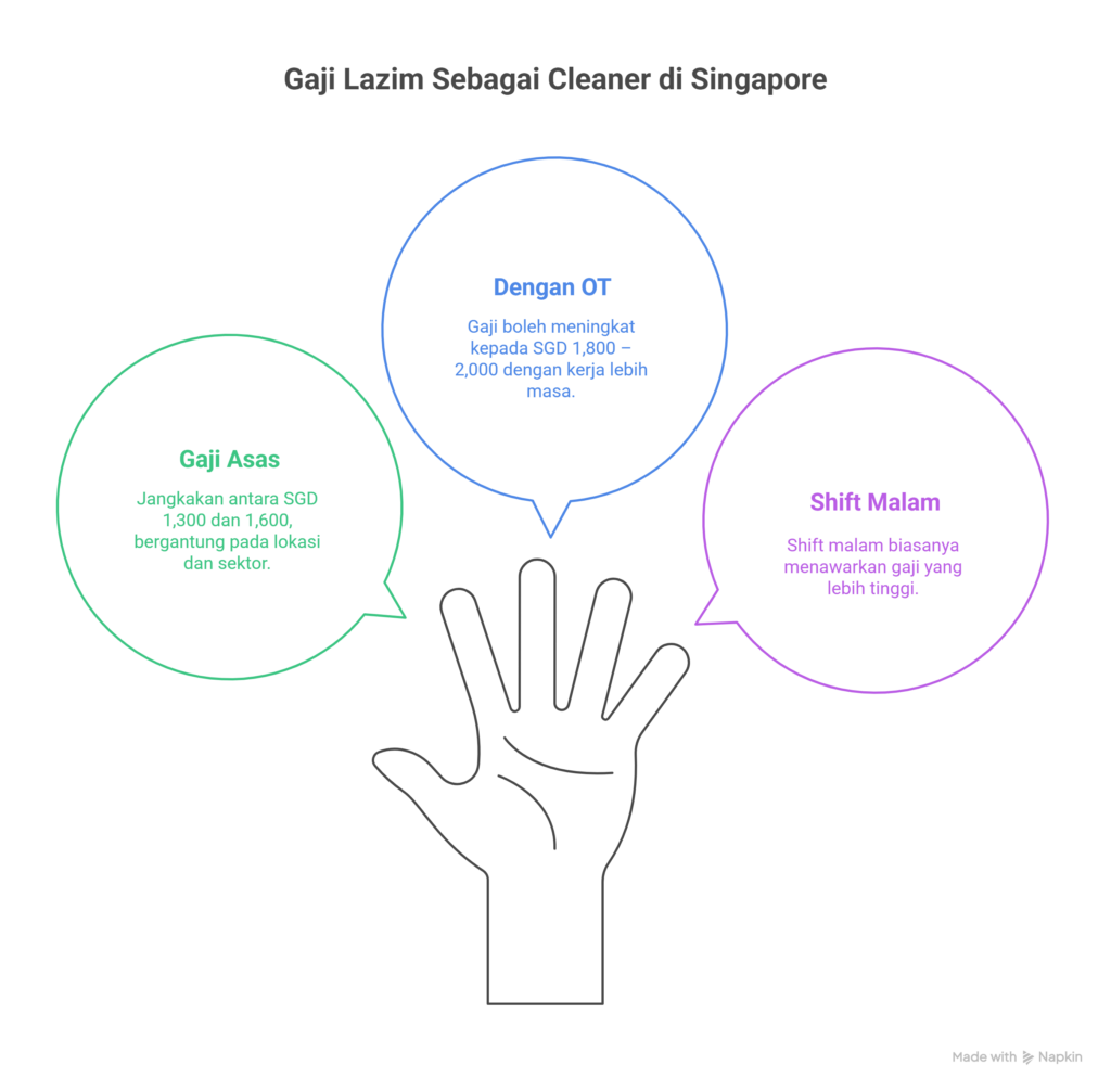 kerja kosong singapore cleaner