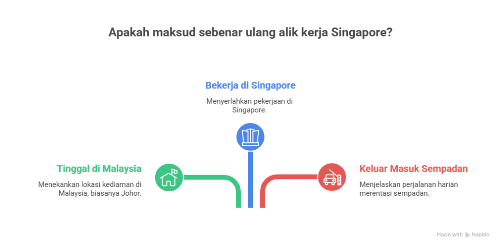 ulang alik kerja singapore