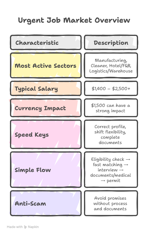 urgent job vacancy singapore